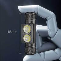 D25 Linterna Frontal LED Potente 1000LM Impermeable Con Cargador USB Tipo C Torcha Frontal Para Camping Y Pesca - details 2