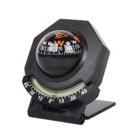 Compas De Coche Con Inclinómetro Y Pantalla Analógica Ajustable a 180 Grados Compaña Sférica Plegable Para Indicar Dirección - details 2