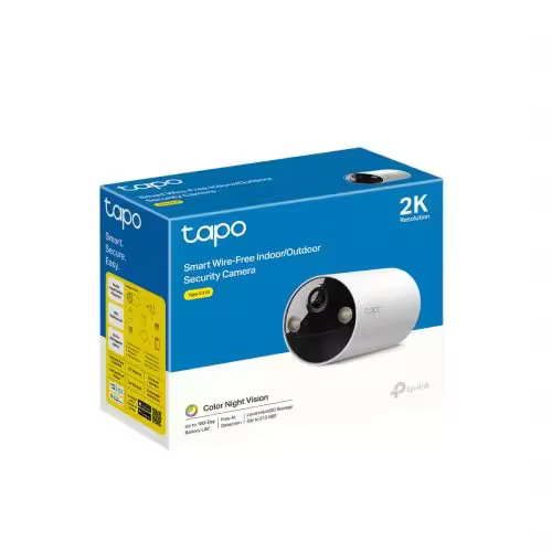 TP-Link Tapo C410 cámara de vigilancia Bala (forma) Cámara de seguridad IP Exterior 2304 x 1296 píxeles Techo/pared - 1