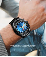 Reloj De Pulsera Deportivo De Lujo Para Hombre 2024 Marca Top Casual Militar Cuarzo Impermeable Acero Inoxidable Relogio Masculino - details 8