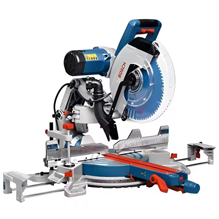 Bosch Professional GCM 12 GDL - Ingletadora telescópica (2000 W, Ø Disco 305 mm, Soft Start, láser, en caja) - 1