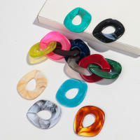10pcs Cuentas De Acrylico En Forma De Cuadrado Grande Para Hacer Pulseras Collares Y Aretes DIY Accesorios De Joyería - details 9
