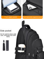 Mochila Oxford multicapa impermeable y elegante, mochila de gran capacidad para estudiantes, viaje Simple, fuera de la ciudad - details 9