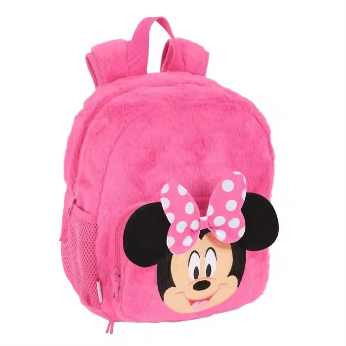 MOCHILA PELUCHE GUARDERÍA MINNIE MOUSE DISNEY – SUAVE, LIGERA Y DIVERTIDA - 1