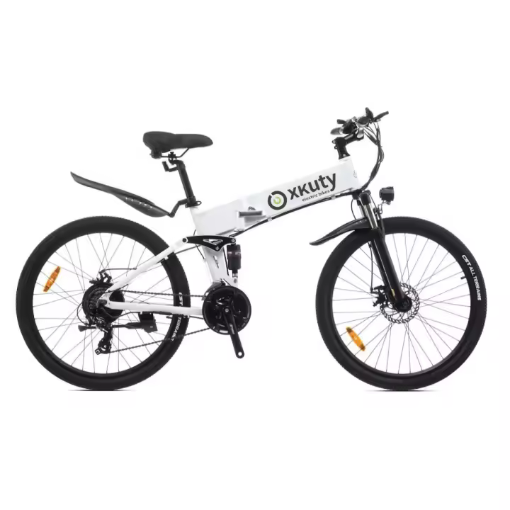 Bicicleta Eléctrica Plegable Xkuty con Motor 250W y Batería de 36V10.4Ah - 1