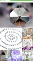 40Pcs 14mm Cuentas De Vidrio Facetado Octagonales Con Agujeros Doble Para Manualidades DIY Colgantes Para Candelabros Y Sopladores De Luz - details 3