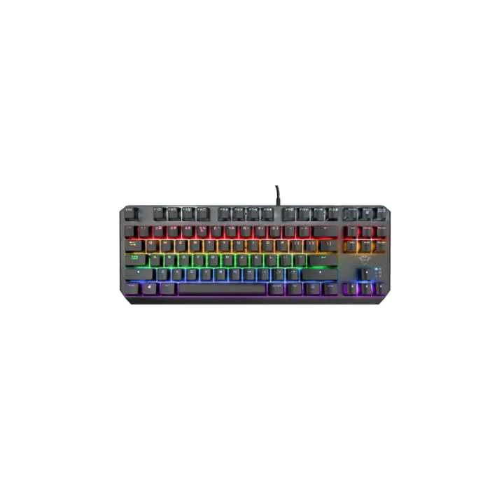 Trust - GXT 834 CALLAZ teclado Juego USB QWERTY Negro 24407 - 1