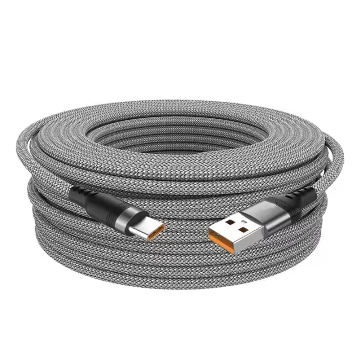 Cable De Carga Super Rápida USB Tipo C 5A Para Huawei Samsung Xiaomi OPPO Cable De Extensión USB C Universal 1m 3m 5m 8m - 1