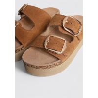 Isteria 25221 Sandalias Con Plataforma Mujer Cuero - details 1