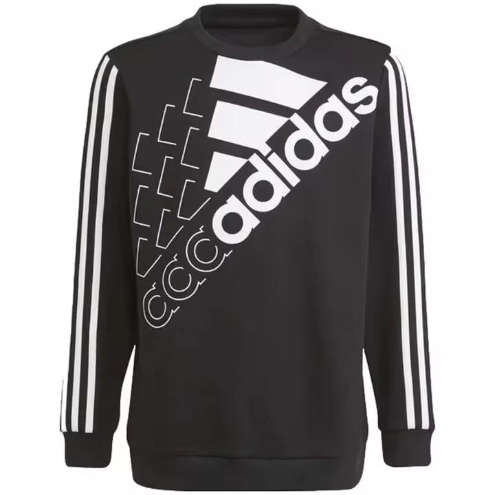 Sudadera Adidas  para niños unisex en color negro - 1