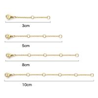5pcs Cadenas De Extensión De Acero Inoxidable Con Cierre De Langosta Para Colgantes Y Pulseras 3-10cm Herramientas De Joyería DIY - details 11