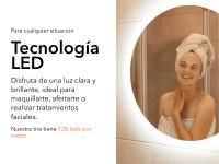 Espejo de Baño UBUD con Luz Led 100 X 80 Cm - Marco de Aluminio Negro Mate - Interruptor Táctil - Protección IP44 - Antivaho - Regulación de Intensidad - Vidrio Anti-estallido - details 3