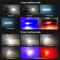 Luz De Hombro Policial LED Roja Y Azul Con Clip Recargable Por USB Advertencia Flash De Seguridad Para Niños Y Juegos De Rol - details 2