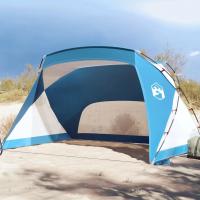 vidaXL Tienda de Playa Toldo Carpa Refugio Camping 185T Poliéster Celeste Color Azul,  Gris,  Verde y mas - details 0