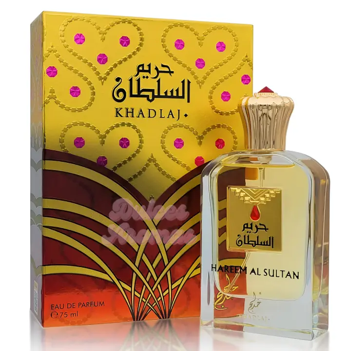 Hareem Al Sultan de Khadlaj Perfume árabe Mujer Dubái Exclusivo Floral Frutal Elegante Duradero EAU de Parfum - 75ml - 1