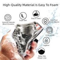 Cepillo De Baño De Silicona Exfoliante Portátil Con Montaje En Pared Para Lavar Cabello Y Masajear El Cuerpo Y La Cara - details 2