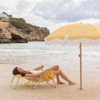 Flamingueo Silla Playa Almohada Ergonómica Confort Reclinable 5 Posiciones Bolsillo Insulado Frío Posavasos Doble Asas Mochila Fácil Transporte 59 x 62,5 x 77,5 cm - details 5