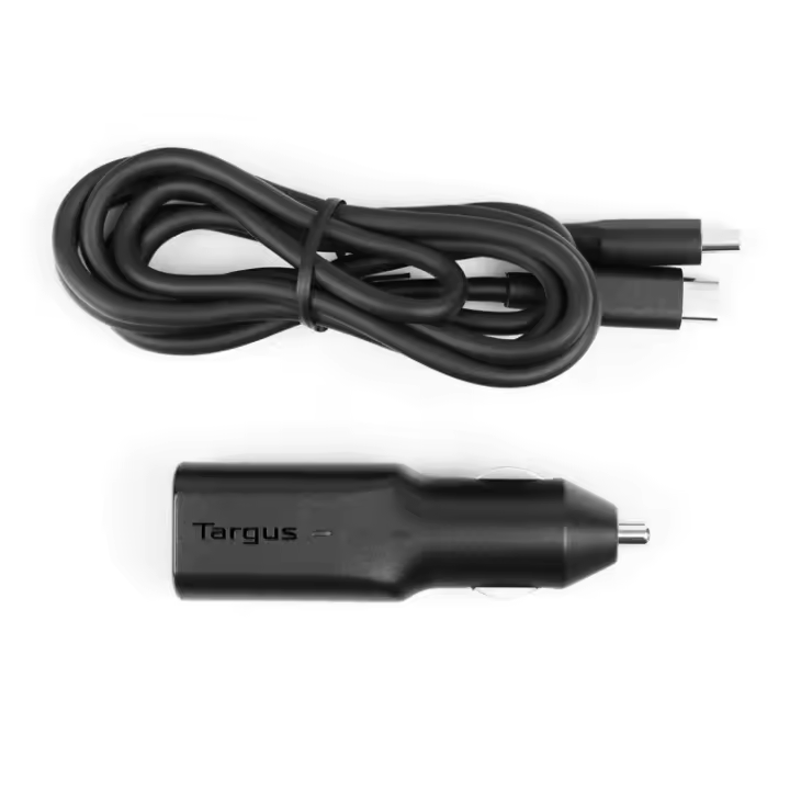 CARGADOR UNIVERSAL COCHE TARGUS PARA PORTATIL 45W TIPO C NEGRO - 1