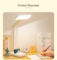 Lámpara De Escritorio LED Táctil Recargable USB Con 3 Niveles De Iluminación Protección Ocular Plegable Para Dormitorio Lámpara De Noche Para Mesa Al Final Del Camastro - details 11