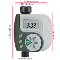 Reloj Digital Timer De Riego Para Jardín Controlador Dial Inteligente Con Pantalla LCD Multíple Programable Y Automático - details 9