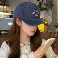 Gorro De Béisbol Gris Para Hombres Y Mujeres Protección Solar Transpirable Suave Con Bordado Coreano Estilo Retro Tendencia Lavado Marca Gorro De Deporte Ajustable - details 2