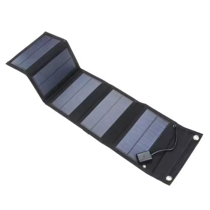 Panel Solar Plegable 70/40W 5V USB Cargador Portátil Impermeable Para Teléfono Móvil Accesorios De Camping Power Bank - 1