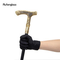 Bastón Elegante De 90cm Con Patrón De Águila Bicolor De Rusia Para Fiesta Y Cosplay Punta De Goma Material De Acero Decorativo - details 7