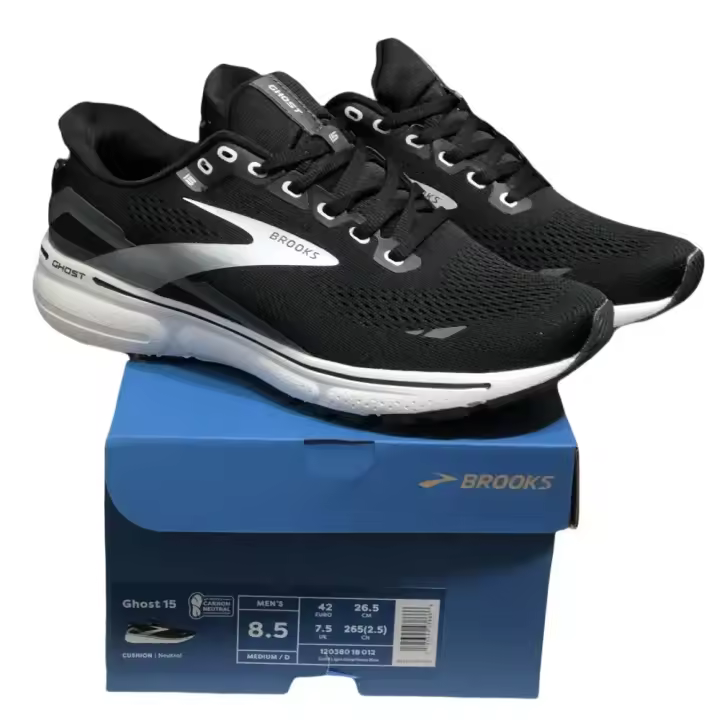 Zapatos De Entrenamiento Diario Para Hombre BROOKS Ghost 15 Con Comodidad Y Transiciones Suaves Material Superior Mesh - 1