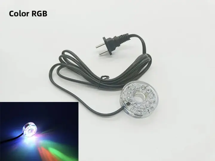 Luz LED Mini Para Acuario Luz Submarina Impermeable Para Pecera Decoración De Fuente RGB Iluminación Oceanográfica Potenciada Por USB - 1