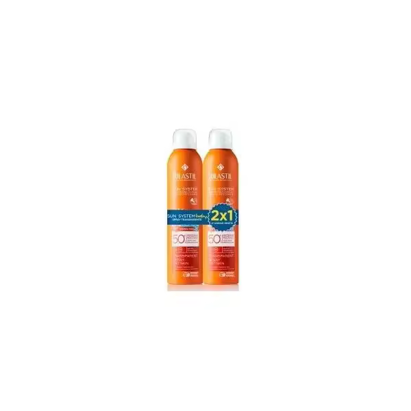 RILASTIL SUN SYSTEM SPF50+ BABY SPRAY 2X200ML - 1