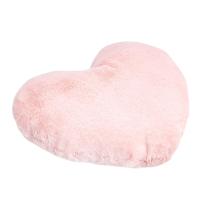 Juguetes de sudadera, almohadilla decorative para niños, Corazón Rosa peonía, 18x14,2 pulgadas - details 0