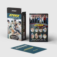 Set De 92 Piezas De Tarjetas Fotográficas Holográficas ATEEZ the WORLD EPF Coleccionables Premium De K-pop Para Fans - details 5