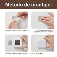 Lámpara Nocturna Inteligente LED Con Sensor De Movimiento Recargable Por Tipo-C Para Pasillos Armarios Cocinas Garage - details 7
