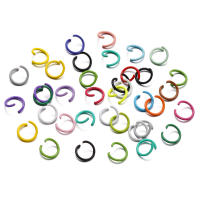 100Pcs Anillos De Salto Abiertos Colores 1.2x10mm Para Creación De Joyas DIY Accesorios Y Suministros De Metal Para Manualidades - details 2