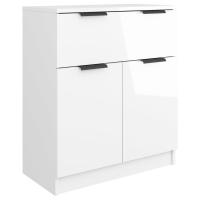 vidaXL Aparador de madera contrachapada 60x30x70 cm Mueble de Almacenaje de Salón, Buffet para salón, Armario Auxiliar, Armario de Almacenamiento - details 4