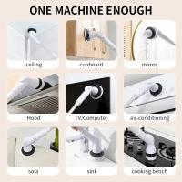 Cepillo De Limpieza Eléctrico 5 En 1 Sin Cable Escobilla De Limpieza Para Ducha Cocina Baño Herramienta De Limpieza Eléctrica Portátil - details 4