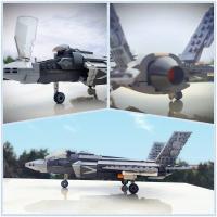 Bloques De Construcción Militar F35 Lightning II Avión Juguetes Para Niños Modelos Para Niños De 3 a 12+ Años Regalos - details 5