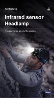Linterna Frontal LED De Alta Potencia Recargable USB Con Telescópico Fuerte Luz Longitudinal Impermeable Para Camping Pesca Al Aire Libre - details 16
