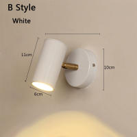 Lámpara De Pared Moderna Art Exhibition Rotable En Cilindro De Metal Para Decoración De Dormitorio Y Sala De Lectura Luz LED Incluida Fuente De Alimentación AC 90-260V - details 5