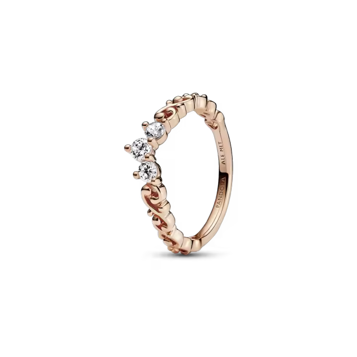 Anillo Pandora baño rosa Tiara Real Remolino 182232C01 5700302998177 - 1