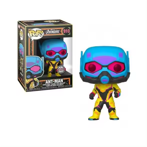 Funko Pop Ant Man Avengers End Games Marvel Black Light Special Edition 910 - 1