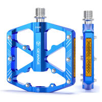 Pedales De Bicicleta GEWAGE De Aluminio Con Reflejantes Antideslizantes Para Montaña Accesorio De Ciclismo Plataforma Ultraligera - details 12
