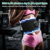 Cinturón Masajeador De Cintura Portátil Recargable Por USB Equipo De Fitness Para Pérdida De Peso Modelador De Brazos Y Piernas - details 0