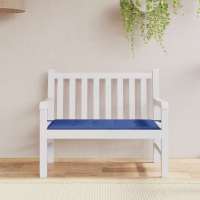 vidaXL Cojín de banco de jardín tela Oxford 120x50x3 cm en color Antracita/Azul/Beige y más | acolchados duraderos para sofás de jardín terraza exterior - details 3