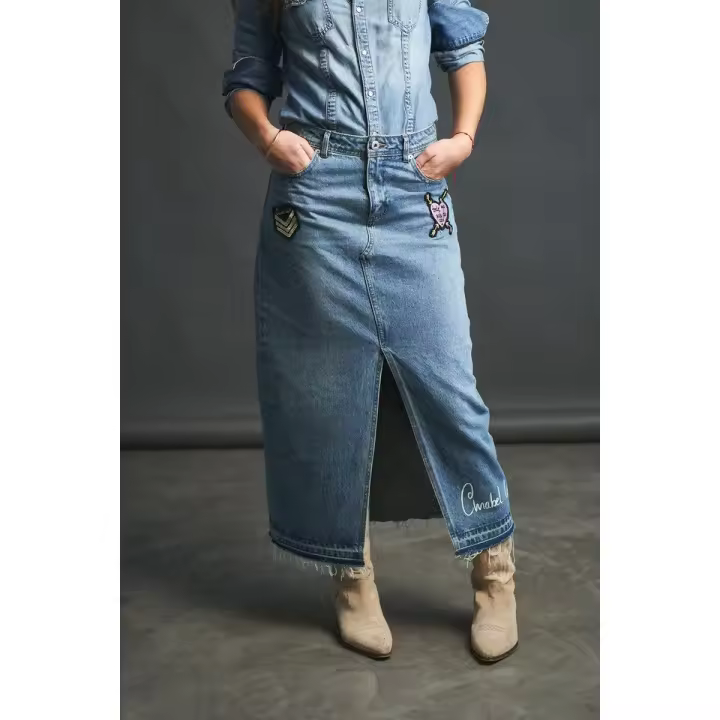 Falda denim- Anabel Lee - 1