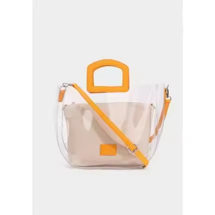 Bolso Tiffosi Debra transparente - 1