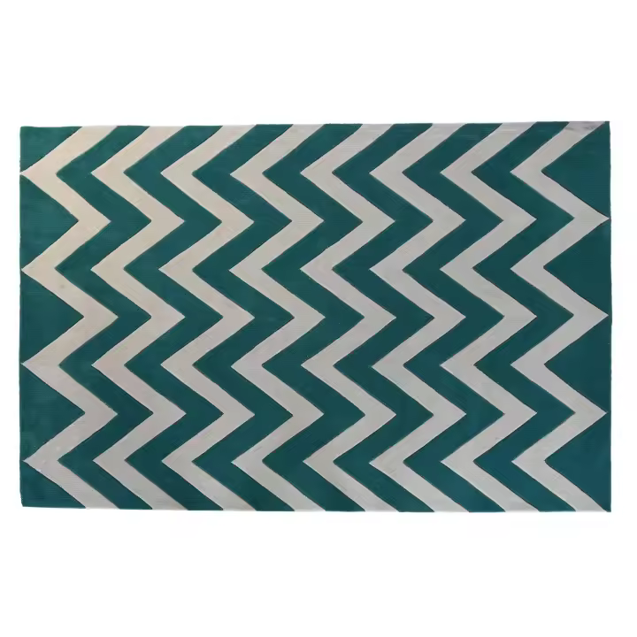 ALFOMBRA POLIESTER 160X230X2 1800 GSM ZIGZAG TX204773 - 1