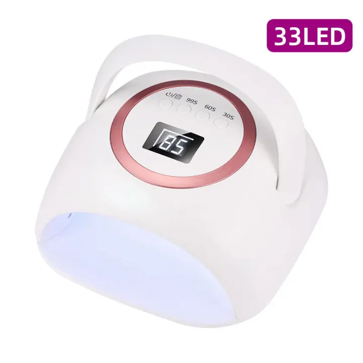 Lámpara LED UV Recargable 72W Para Uñas Profesional Con 3 Configuraciones De Tiempo Y Sensor Automático Para Herramientas De Arte En Las Uñas En Casa - 1