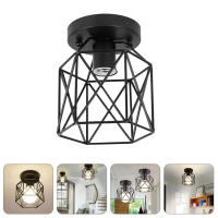 Luz De Techo Retro Estilo Americano E27 Para Pasillo Luces De Entrada Hogar Sala De Entrada Armario De Ropa Luces De Balcón LED - details 3
