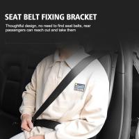 Soporte Para Cinturón De Seguridad Tesla Model Y Accesorios Interiores Del Coche ABS Protector Para Asiento Trasero 2022-2023 - details 0